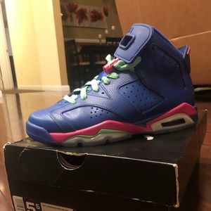 Jordan’s anaconda 6’s